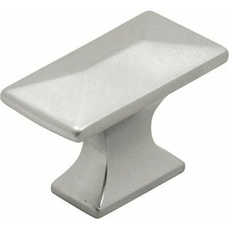 HICKORY HARDWARE Belwith Keeler Bungalow Collection 1 1/4 in. Rectangle Cabinet Knob Pearl Nickel P2150PN